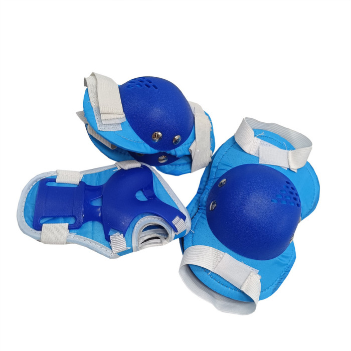 Комплект захисний дитячий MS 0032-2(Blue) наколінники, налокітники, зап'ястя Bambi