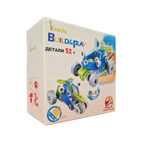 Конструктор Build&Play 2 в 1 "Гоночні машини" HANYE J-7726, 52 елементи HANYE