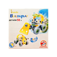 Конструктор Build&Play 2 в 1 "Будівельники" HANYE J-7725, 56 елемента HANYE