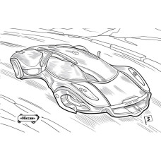 Розмальовка для хлопчиків "Автомобілі" 566009, 16 сторінок Ranok Creative