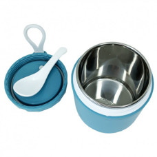 Ланчбокс з ложкою MGZ-0122(Blue) 430 мл Megazayka