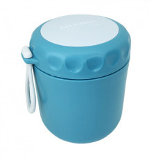 Ланчбокс з ложкою MGZ-0122(Blue) 430 мл Megazayka