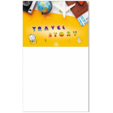 Блокнот на магніті Travel story "Відпустка" Kt30072104, 30 аркушів Jumbi