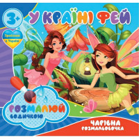 Водні розмальовки Чарівна розмальовка У країні фей 757180, 4 малюнки Jumbi