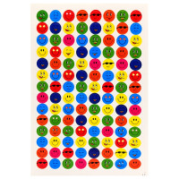 Наклейки для оцінок 85724 упаковка 10 аркушів 85724-9 COLOR-IT