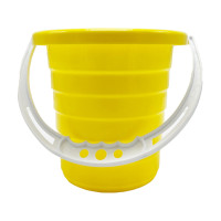 Дитяче відро для пісочниці "Середнє" S0009(Yellow) жовтий 14 см Bambi