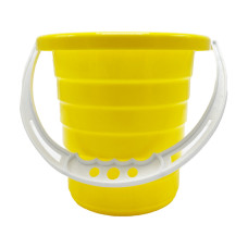 Дитяче відро для пісочниці "Середнє" S0009(Yellow) жовтий 14 см Bambi