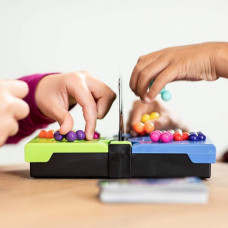 Настільна гра головоломка "IQ game toys" IQ-5 ігрове поле, кульки, 40 карток Bambi