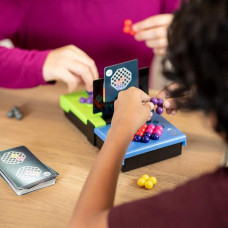 Настільна гра головоломка "IQ game toys" IQ-5 ігрове поле, кульки, 40 карток Bambi