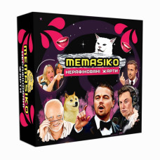 Настільна гра з мемами "Memasiko. Нерафіновані жарти" PLR-0024 FlixPlay