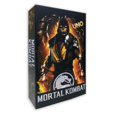 Настільна гра "Mortal Kombat UNO" PLR-0022 українською мовою FlixPlay