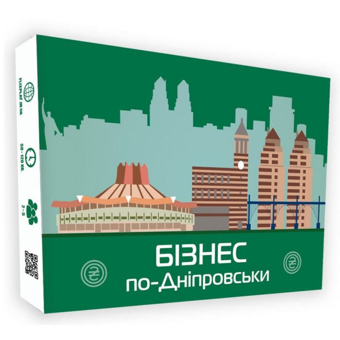 Настільна гра "Монополія Бізнес по-Дніпровськи" PLR-0029 FlixPlay