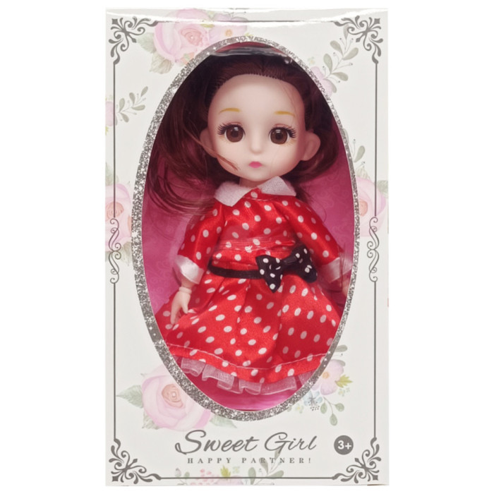 Дитяча лялька "Fashion Sweet Girl" 3396-144 Червоний Bambi