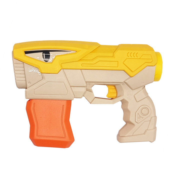 Водяний пістолет "Electric Water Gun Shark" X2-BC на акумуляторі Жовтий Bambi