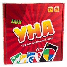 Настільна гра "УНА Lux" 30517 українською мовою 216 карток Strateg