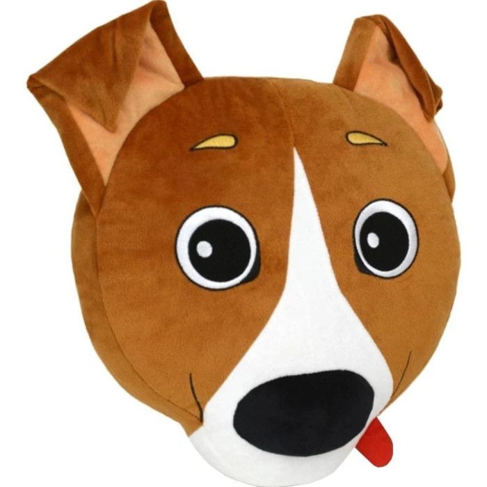 Подушка декоративна пес Патрон FWPATRONPI22WTBN2, 34 см WP Merchandise