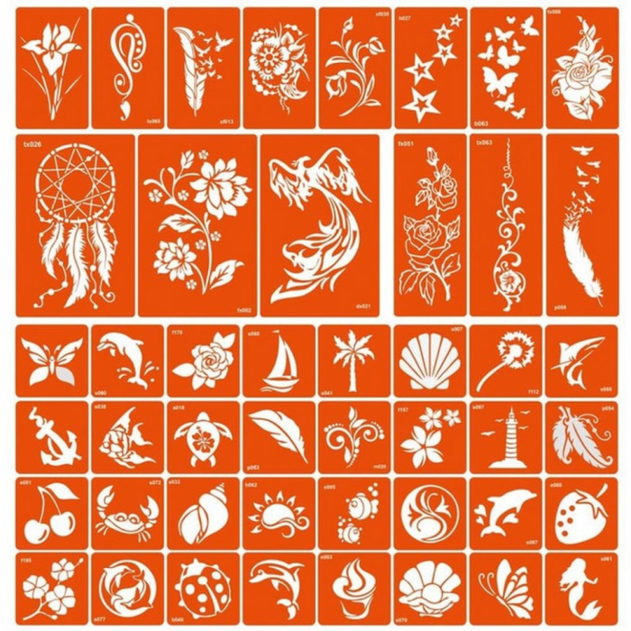 Набір для біо-тату "Літо 2.0 - хна" set-summer-v2-hena Fresh Tattoo