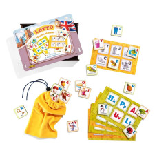 Дитяча гра Лото "Англійський алфавіт" (ПСД255) PSD255 ENG Ubumblebees