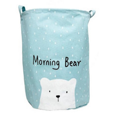 Кошик для іграшок і білизни «Morning bear» MGZ-1004(Blue) Megazayka