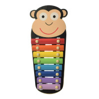 Дитяча іграшка Ксилофон WW-189 дерев'яний  Мавпочка Vivi Wood Toy