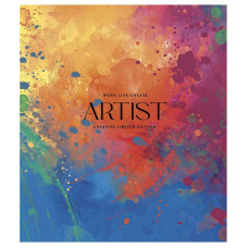 Зошит загальний "Artist" 080-3189L-4 у лінію, 80 аркушів Школярик
