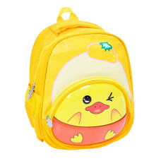 Рюкзак дитячий T2612(Yellow) 1 зовнішня кишеня, застібка-блискавка Bambi