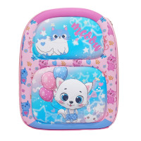 Рюкзак дитячий "Meooow" N941(Pink) 1 відділення, застібка-блискавка Bambi