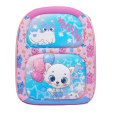 Рюкзак дитячий "Meooow" N941(Pink) 1 відділення, застібка-блискавка Bambi