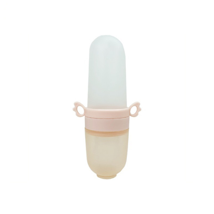 Ніблер для прикорму немовлят MGZ-0010(Pink) харчовий силікон Mega Zayka
