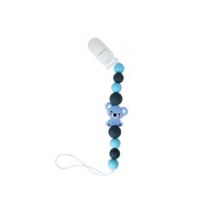 Ланцюжок для пустушки "Коала" MGZ-0521(Blue) силіконовий Mega Zayka
