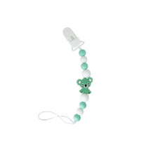 Ланцюжок для пустушки "Коала" MGZ-0521(Turquoise) силіконовий Mega Zayka