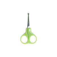Ножиці манікюрні безпечні MGZ-0715(Green) зелений Mega Zayka