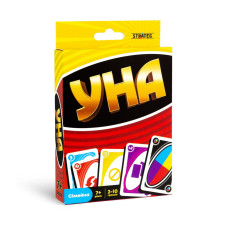 Карткова настільна гра «УНА classic» 30447 українською мовою Strateg