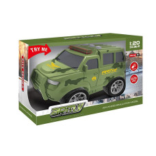 Дитяча військова машинка «City Series ARMY» 661-043D світло, музика Bambi