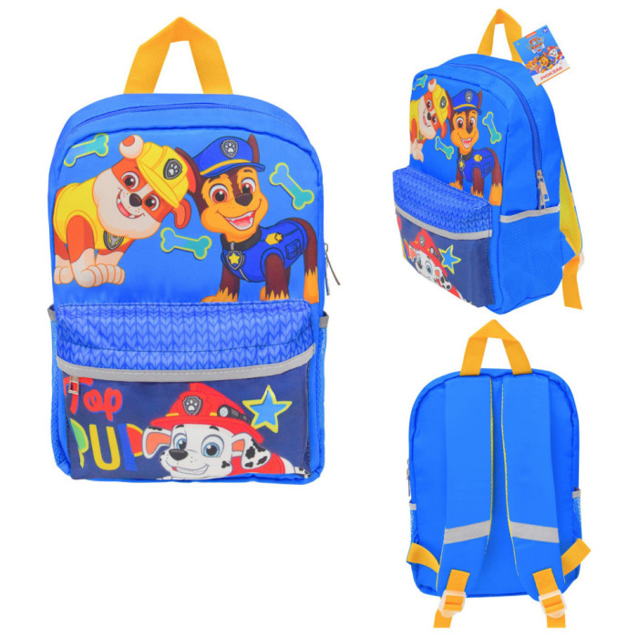 Дитячий рюкзак «Тріо Paw Patrol» PL82317 світловідбиваючі стрічки 33 х 24 х 16 см Bambi