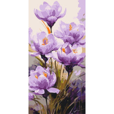 Картина за номерами "Крокуси" 13096-AC 40х80 см Art Craft