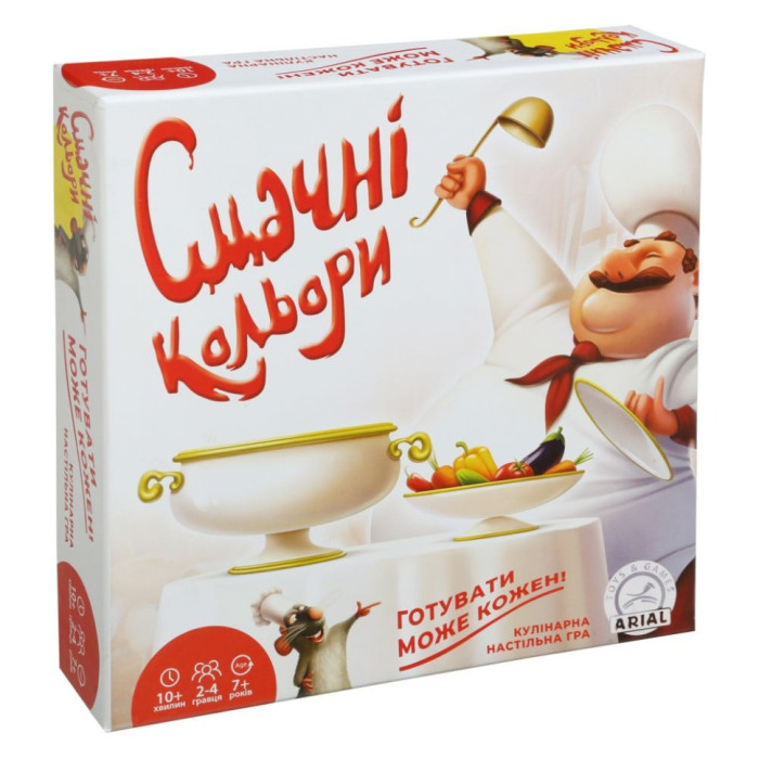 Дитяча настільна гра «Смачні кольори» 320053 Arial