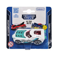 Ігрова міні-машинка Ultra Auto TechnoDrive 250321W-8 металевий корпус TechnoDrive