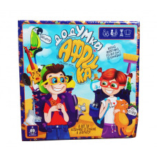 Настільна карткова гра "ДодУМка АФРИКА" GDV-Afr-01 укр. мовою Danko Toys