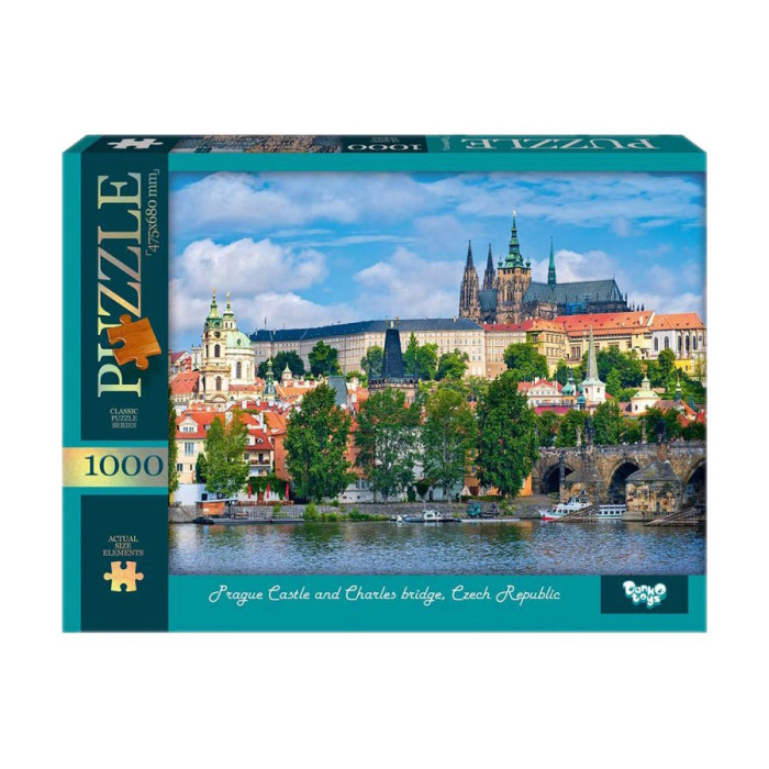 Пазл "Празький Град" C1000-13-10, 1000 елементів Danko Toys