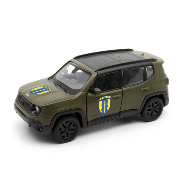 Автомодель серії «Шеврони Героїв» JEEP RENEGADE TRAILHAWK - «АЙДАР» TechnoDrive 250351W TechnoDrive