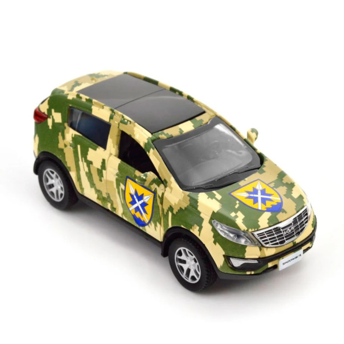 Автомодель серії «Шеврони Героїв» Kia Sportage R «56 ОМПБр» TechnoDrive 250362M TechnoDrive