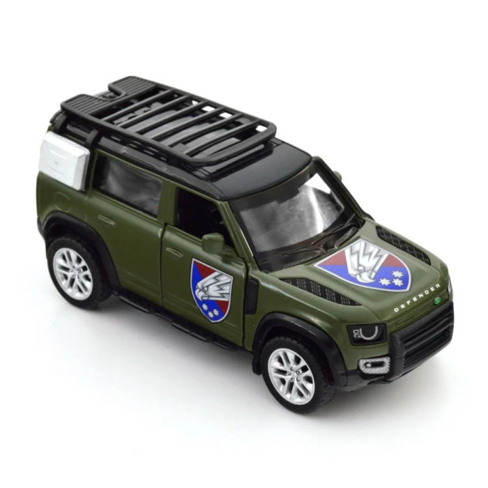 Автомодель серії «Шеврони Героїв» Land Rover Defender 110 «25 ОПДБр» TechnoDrive 250289M TechnoDrive