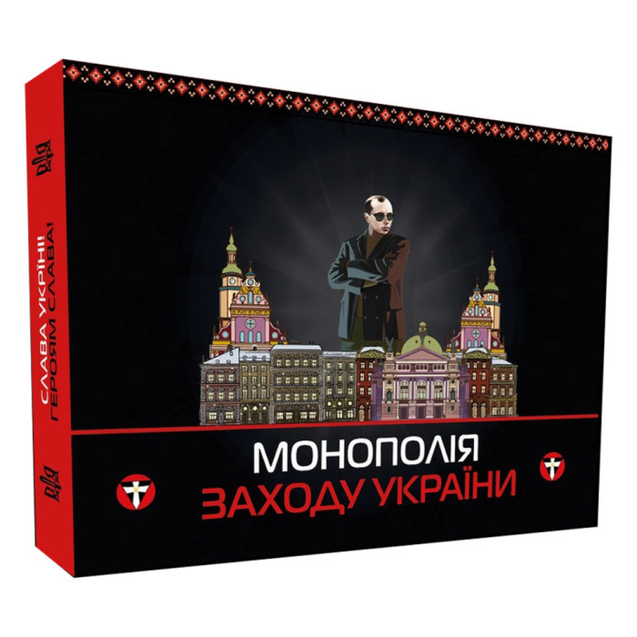 Настільна гра "Монополія Заходу України" PLR-0040 від 2 до 5 гравців PlayRoom