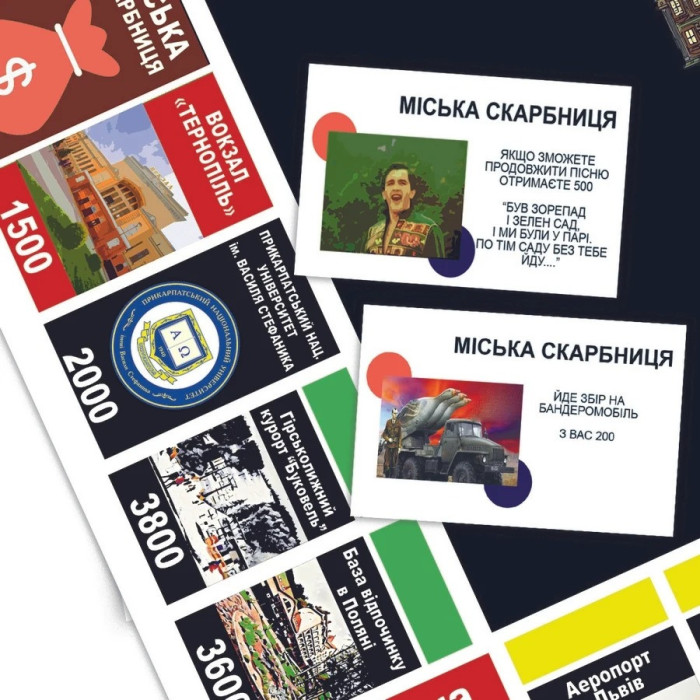 Настільна гра "Монополія Заходу України" PLR-0040 від 2 до 5 гравців PlayRoom