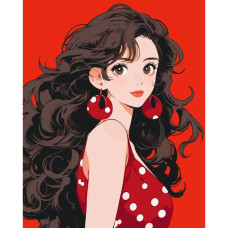 Картина за номерами "Anime girl" 10132-AC 40х50 см Art Craft