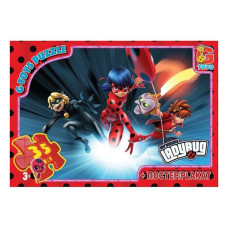 Пазли дитячі "Леді Баг" LB1001, 35 елементів G-Toys