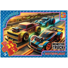 Пазли дитячі "Монстер траки" MT181, 35 елементів G-Toys