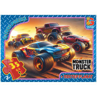 Пазли дитячі "Монстер траки" MT182, 35 елементів G-Toys