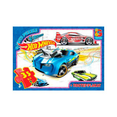 Пазли дитячі "Hot Wheels" FW769, 35 елементів G-Toys